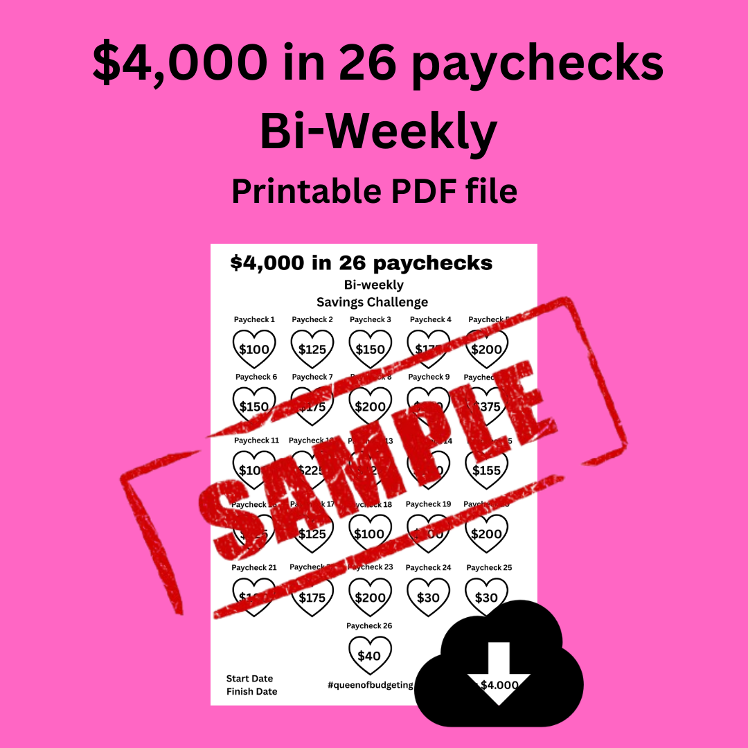$4,000 in 26 paychecks Bi-Weekly