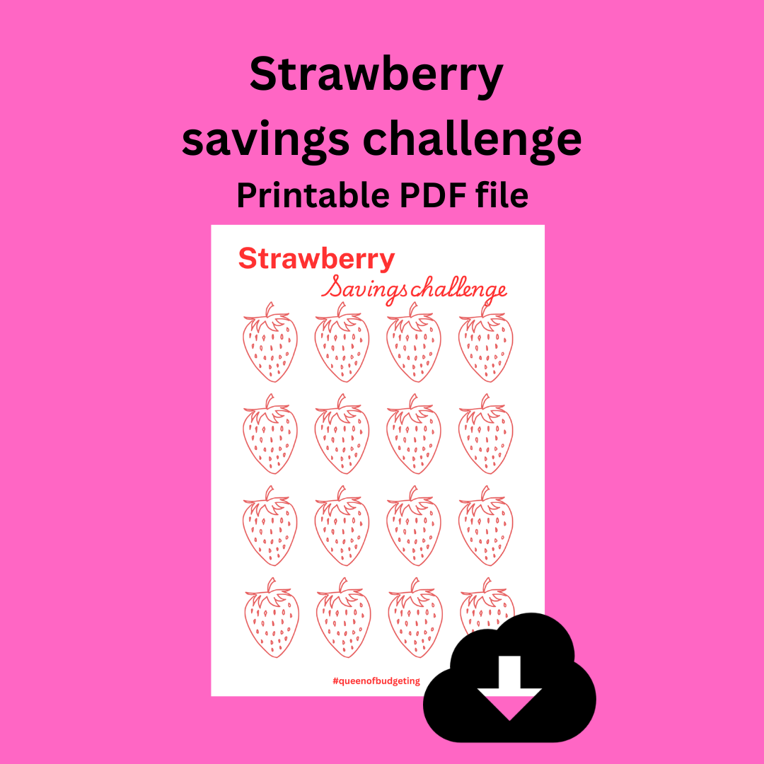 Strawberry savings challenge