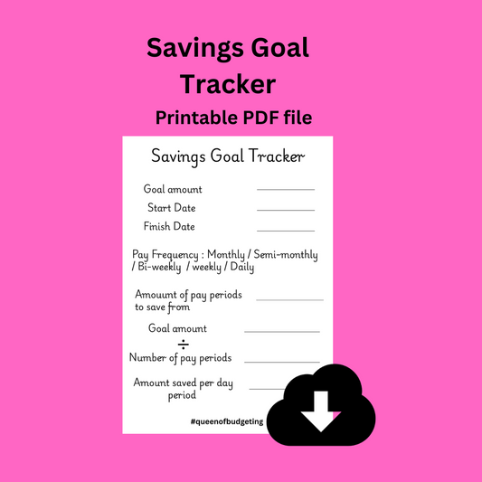 Saving Goal Tracker™