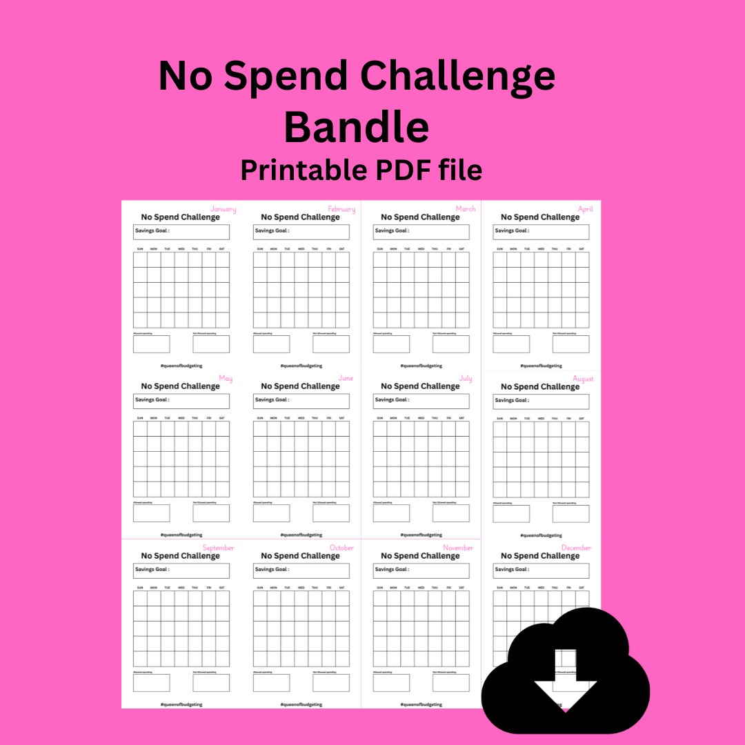 No Spend Challenge Bundle™ (12 month)